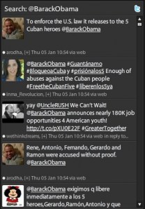 twitter por los cinco