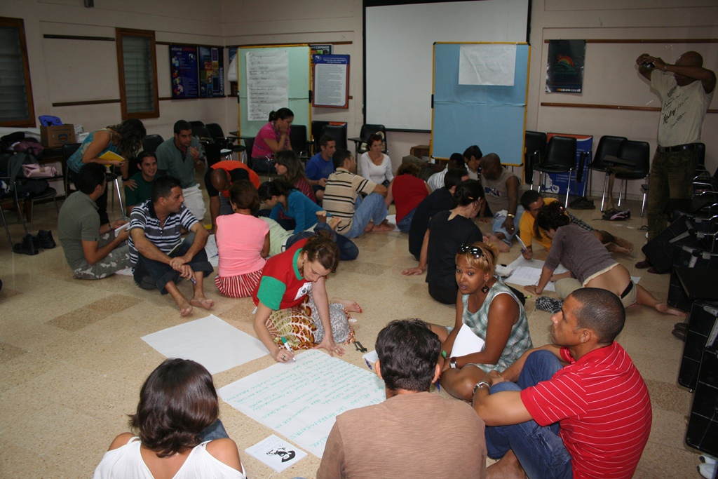 Taller de educacion popular en el CMMLK