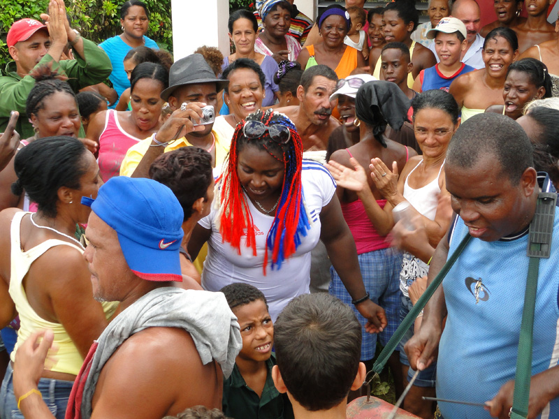 Idalys Ortiz en su natal Candelaria 04