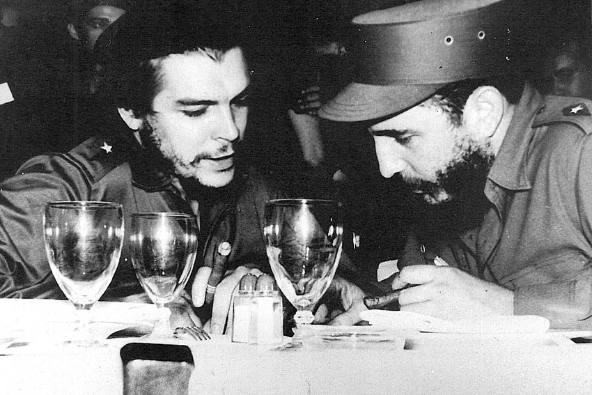 El Che y Fidel