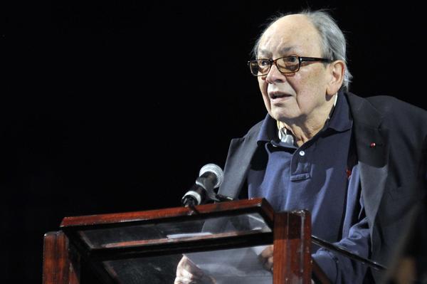 Alfredo Guevara, presidente del festival.