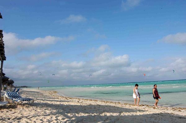 Playa en la cayería Jardines del Rey