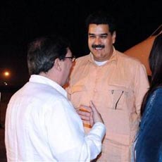 Nicolás Maduro en Cuba