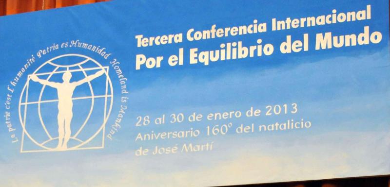 III Conferencia Internacional Por el Equilibrio del Mundo