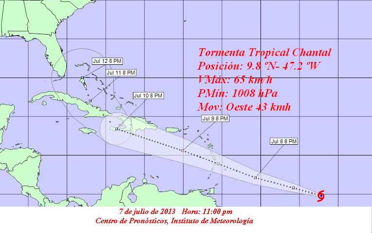 TT Chantal: Cono Aviso 01