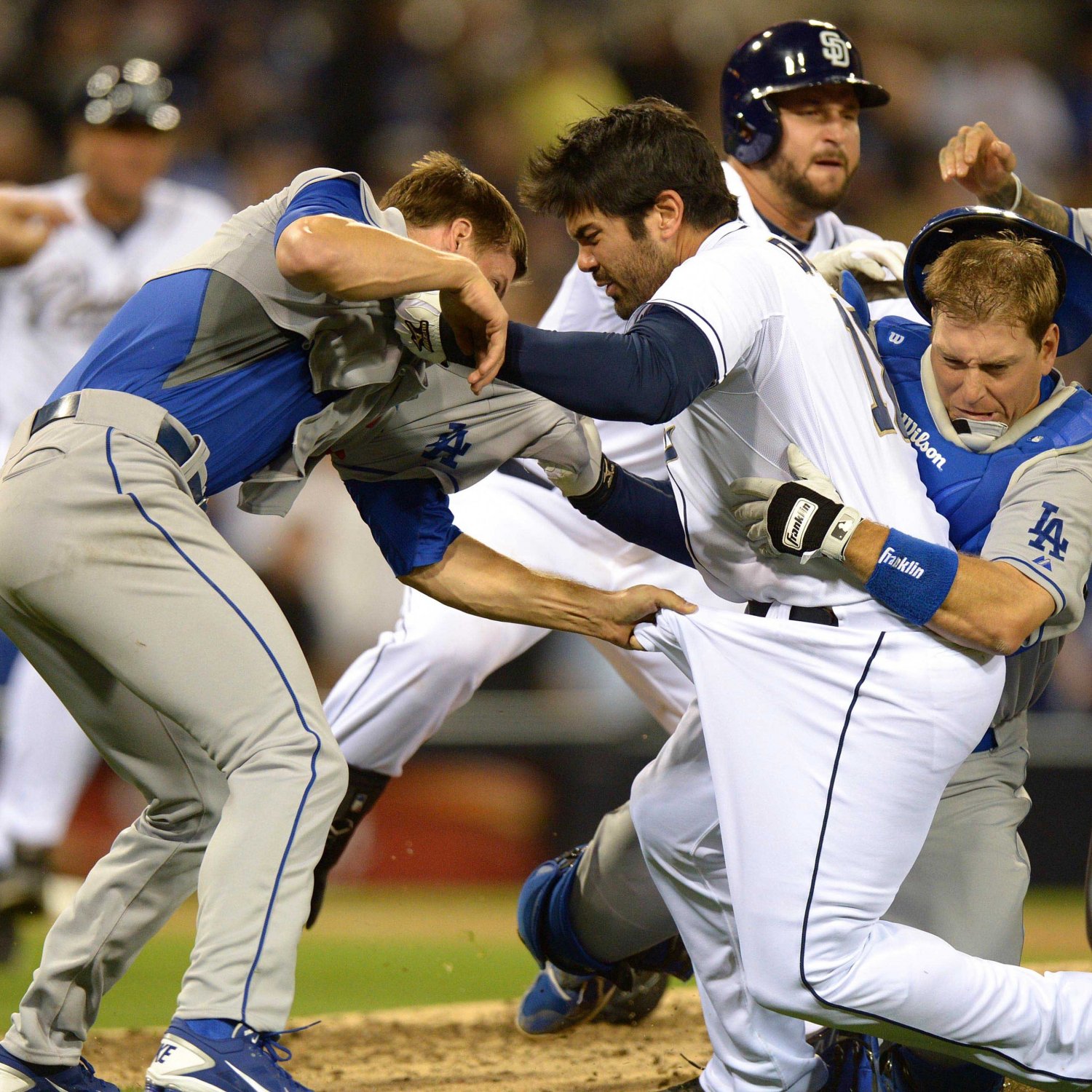 pelea en béisbol