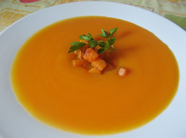 crema de la calabaza