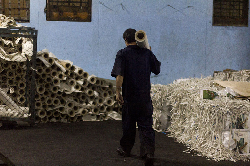 Proceso de producción en el Poligráfico 02