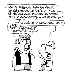 Los quilombos de Macri