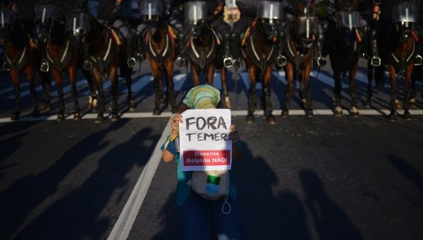 Protestas contra Temer