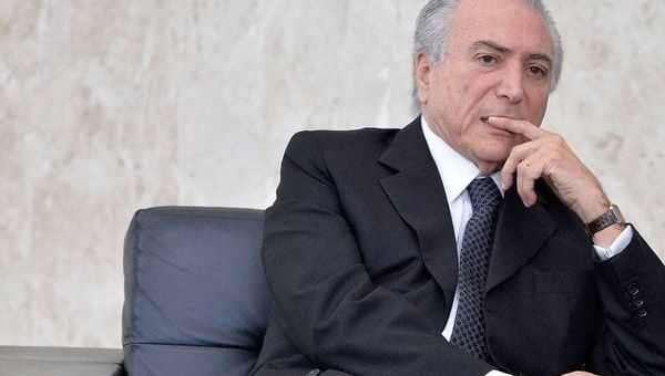 Temer, Brasil, cronología