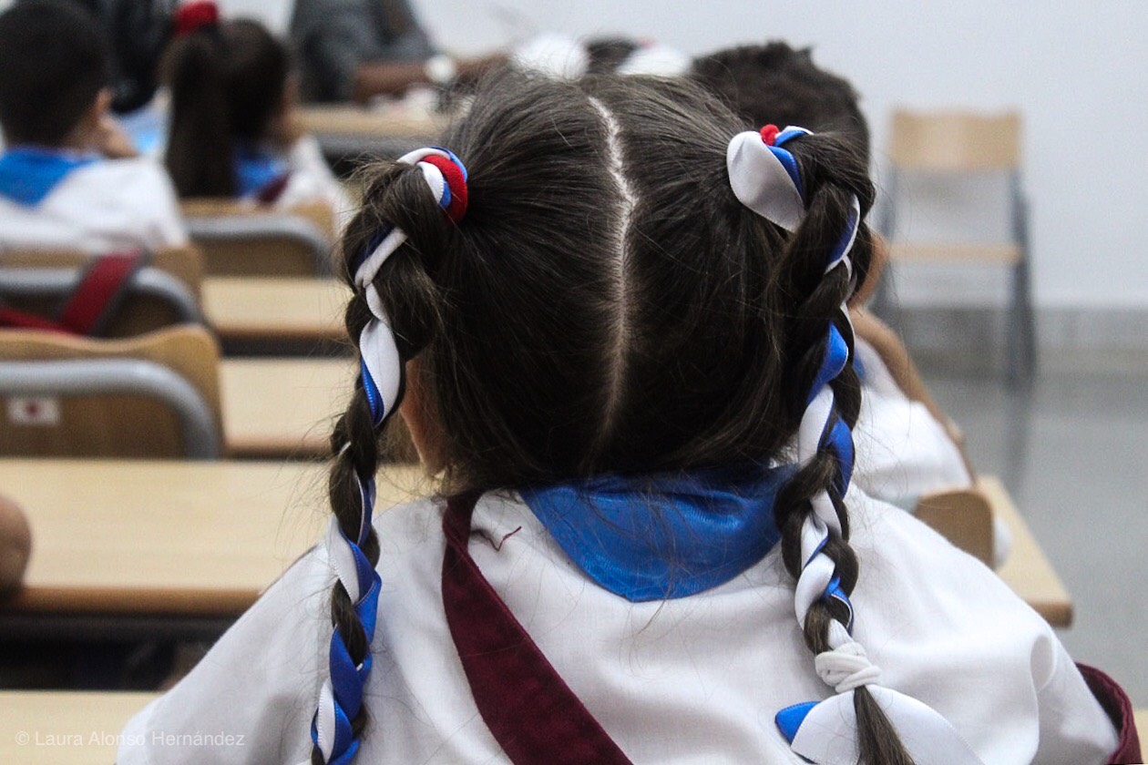 La restauración de esta escuela se inserta en una de las grandes obras que se están realizando en esta zona capitalina