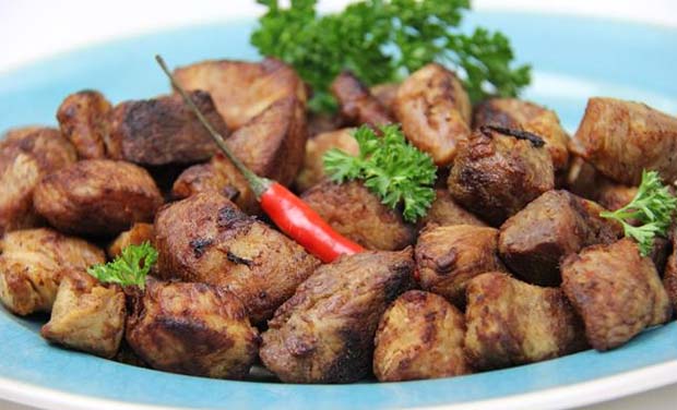 Griot haitiano-receta