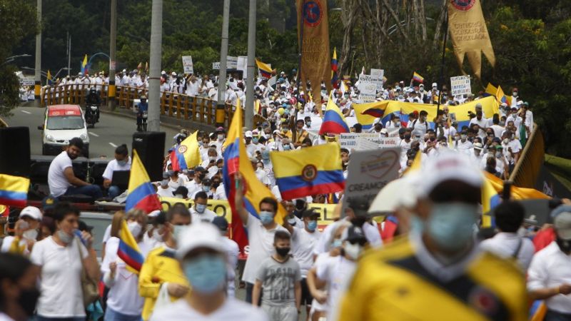 Protestas Colombia Junio