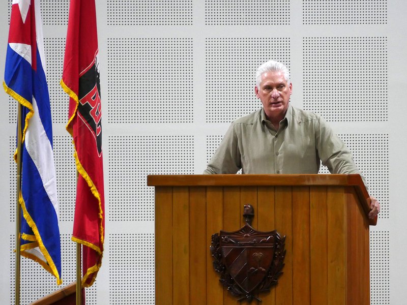 Miguel Díaz-Canel-Clausura del II Pleno-CCPCC