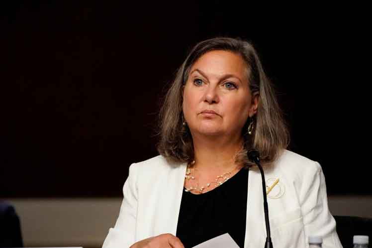 subsecretaria de Estado norteamericana, Victoria Nuland