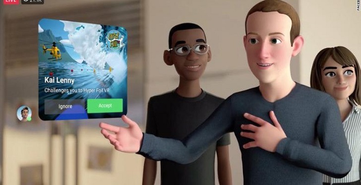 Metaverso Zuckerberg