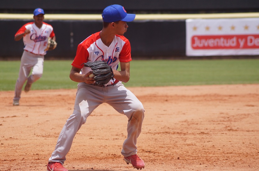 Equipo Cuba-sub15-vs-Venezuela