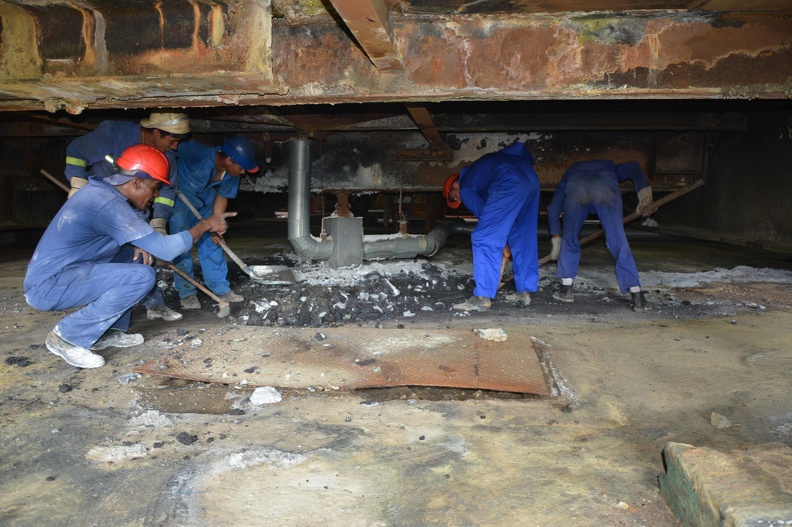 Reparaciones Termoeléctrica Antonio Guiteras