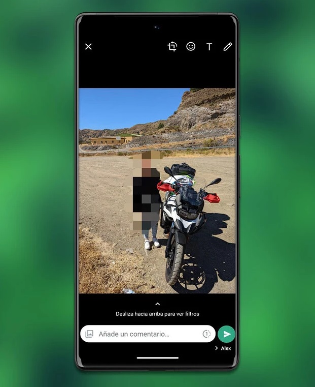 WhatsApp-pixelar imágenes