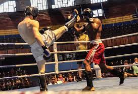 tope Estados Unidos y Cuba kick boxing