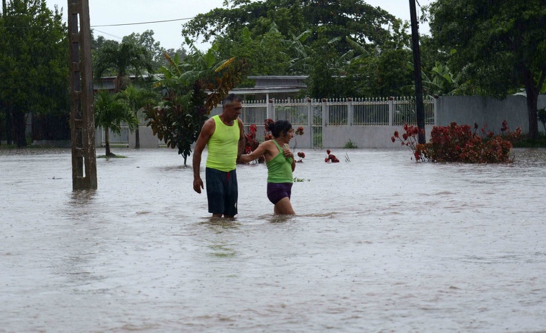 Inundaciones en Camagüey