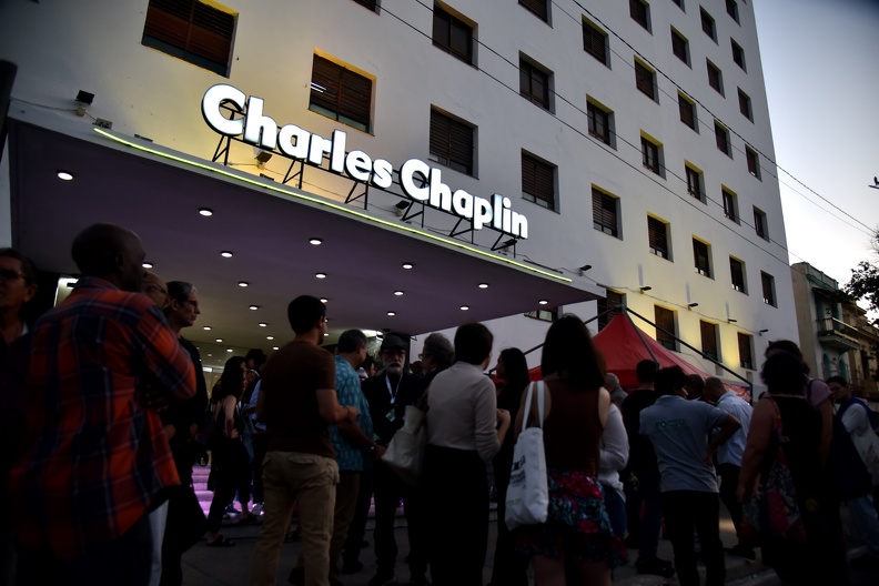 Sala Charles Chaplin, sede de la inauguración del 44 Festival Internacional del Nuevo Cine Latinoamericano