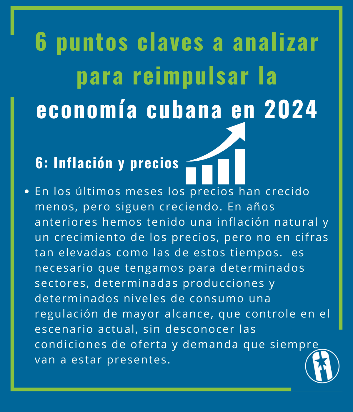 6 puntos claves a analizar para reimpulsar la economía cubana en 2024