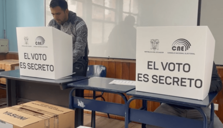 Votación Ecuador