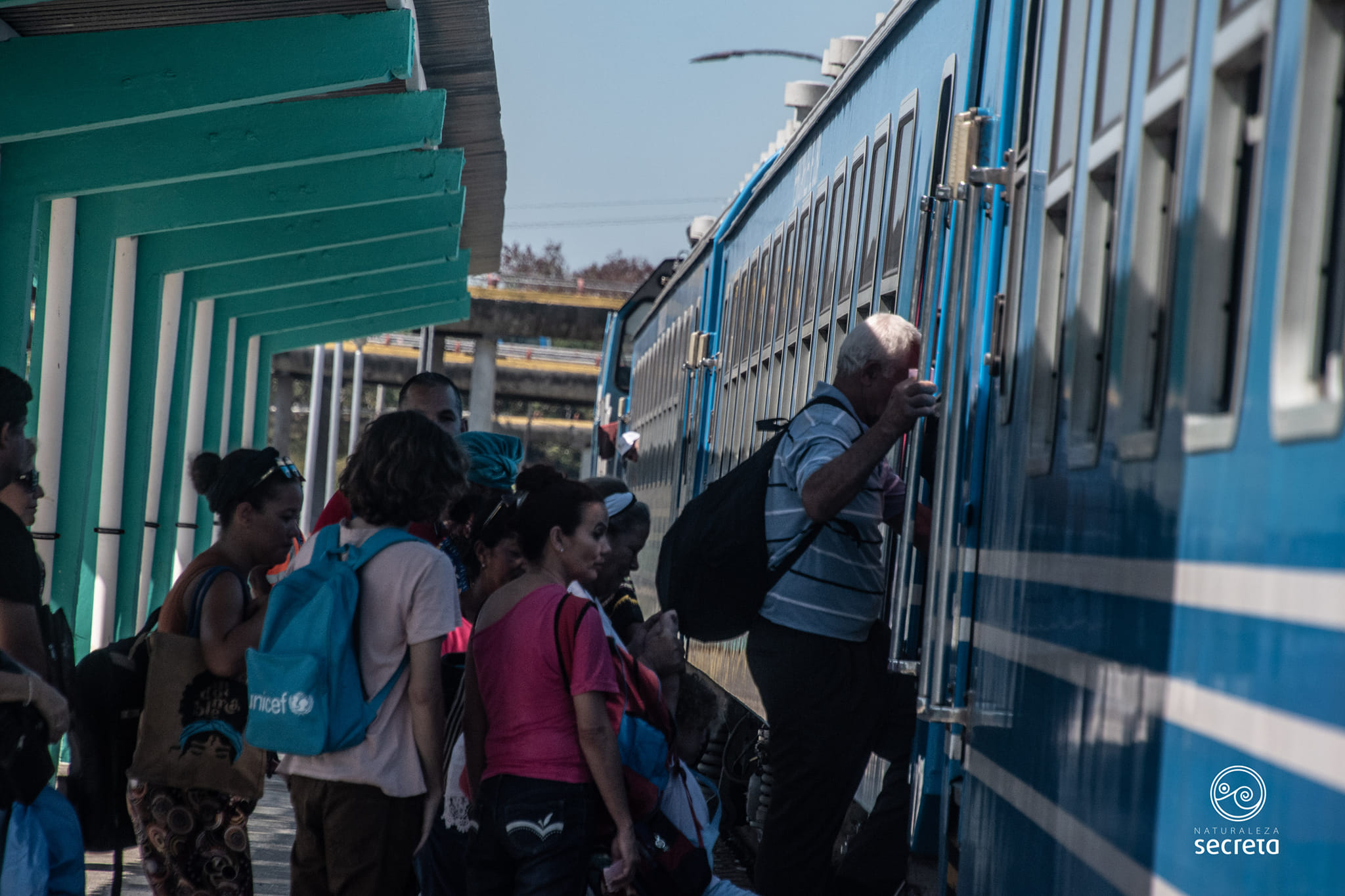 Estación de trenes.