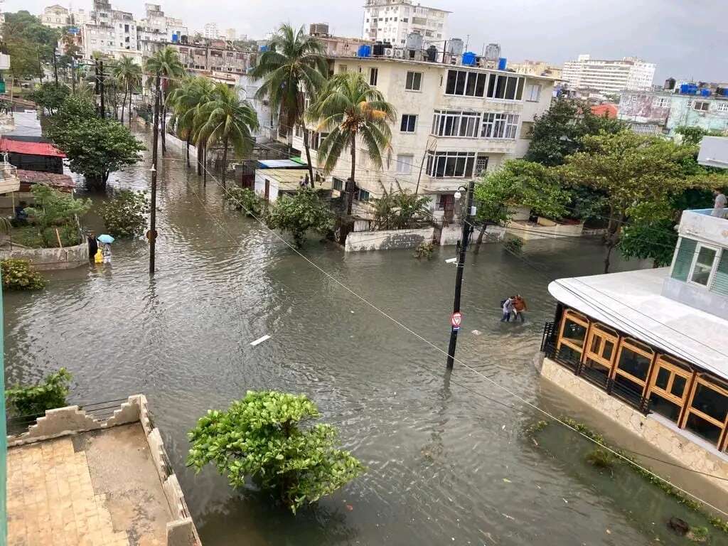 Lluvias en Cuba (Habana)