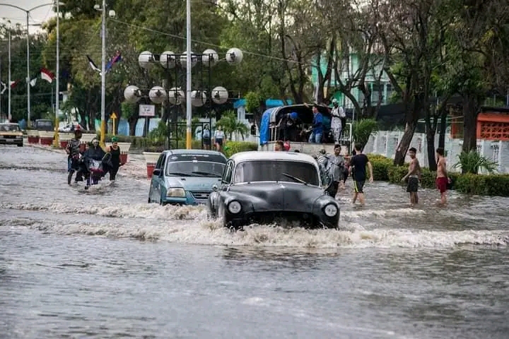 Lluvias en Cuba (Bayamo)
