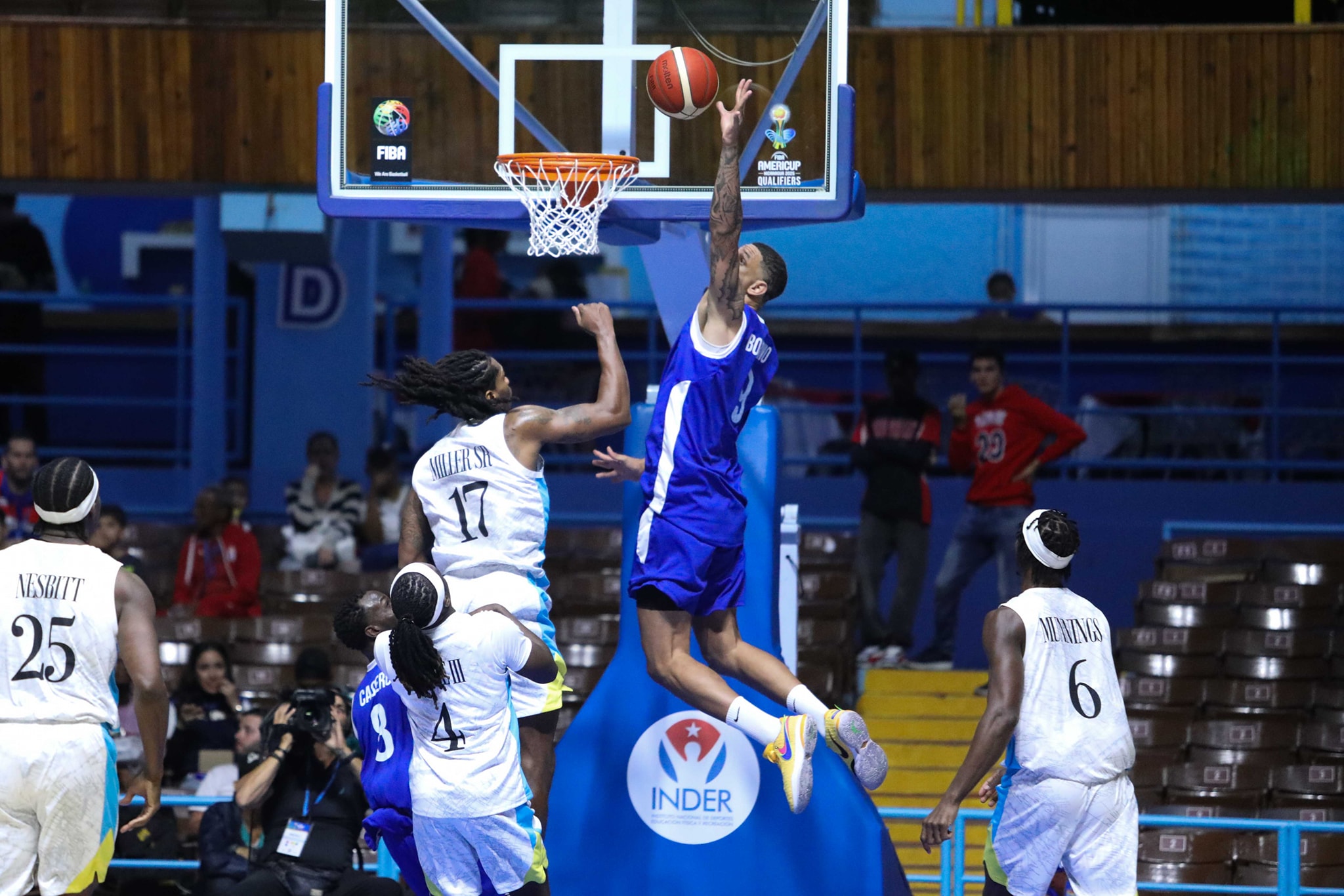 Cuba "apaleó" 76-62 a Bahamas en Fiba AmeriCup (Jit)