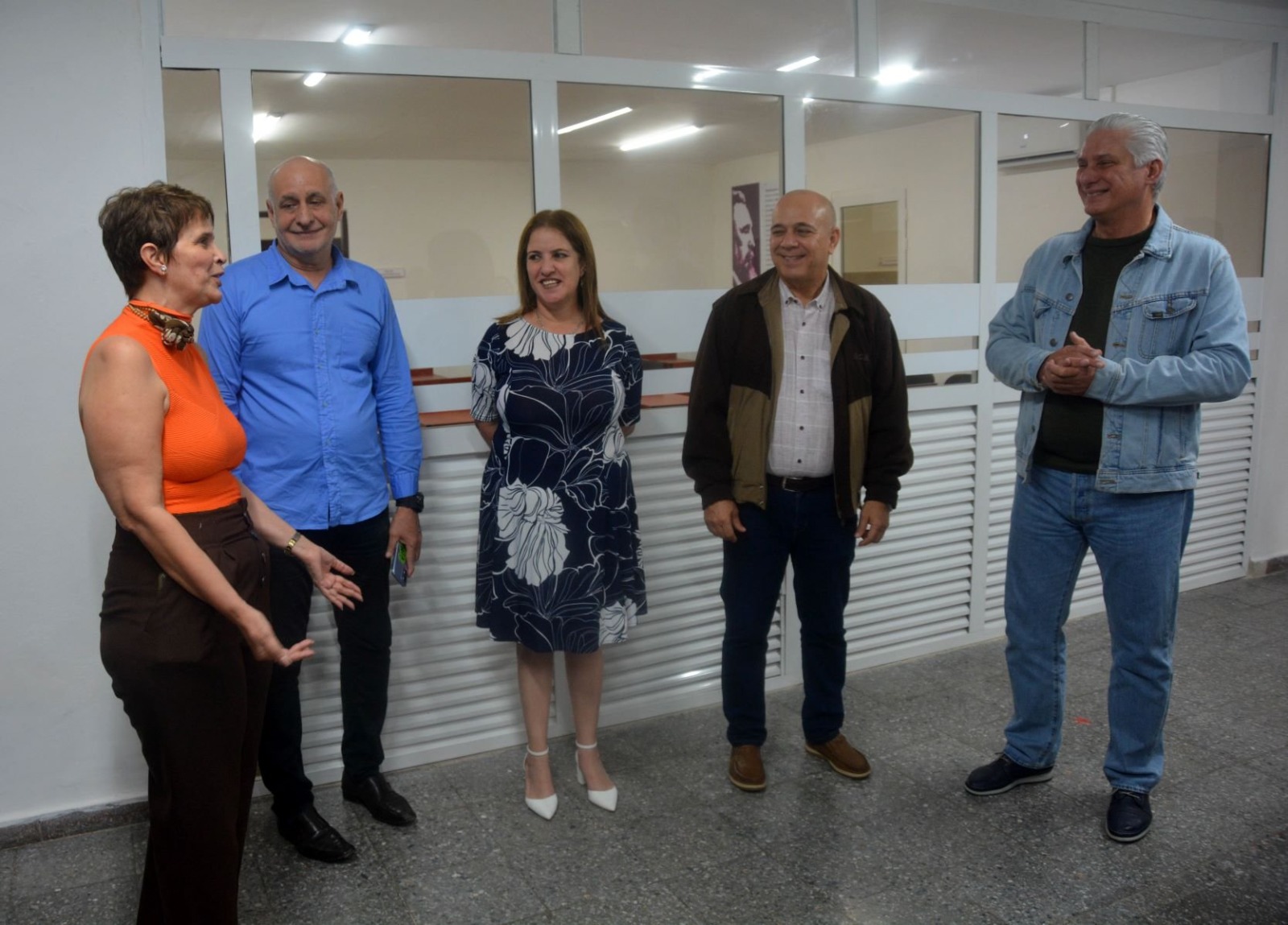 Visita del presidente al CIP