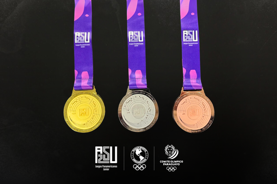 Medallas II Juegos Panamericanos Júnior.