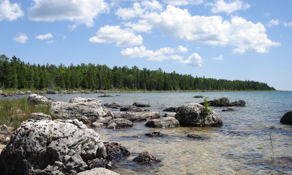 El lago Hurón El lago Hurón