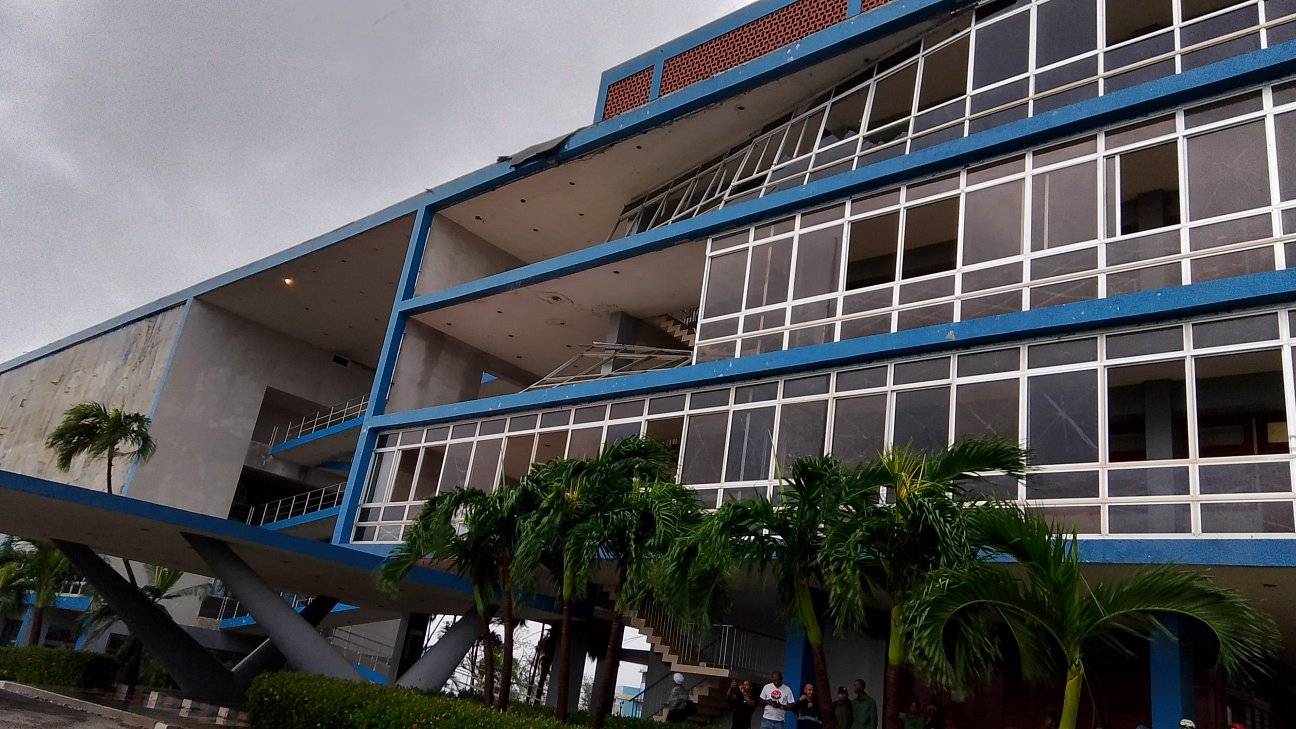 Daños en la Universidad de Oriente tras el paso del huracán Melissa: Foto: Luis Alberto Portuondo Ortega  Daños en la Universidad de Oriente tras el paso del huracán Melissa: Foto: Luis Alberto Portuondo Ortega