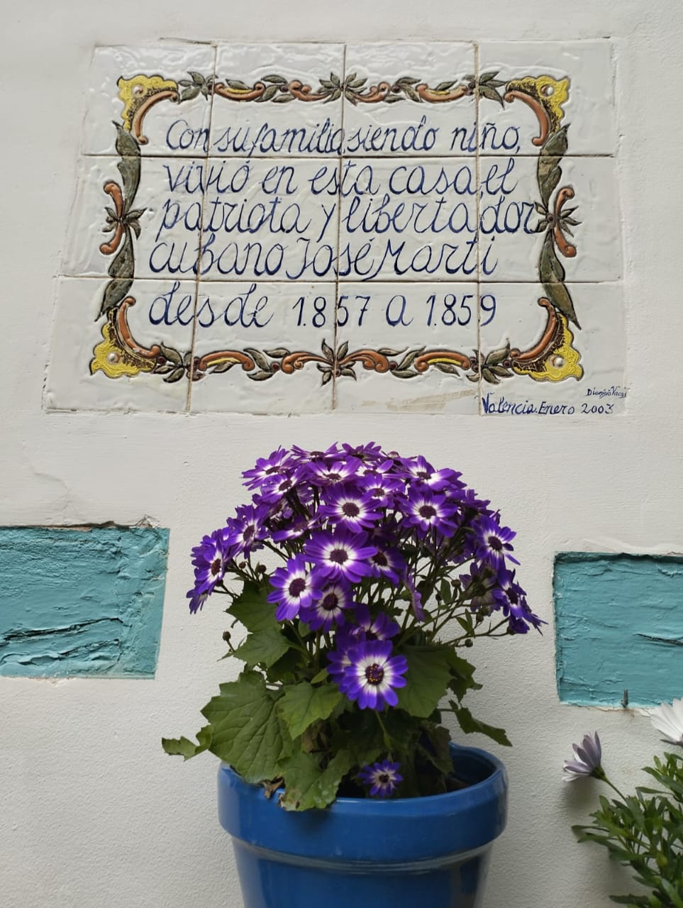 Casa de José Martí en Valencia