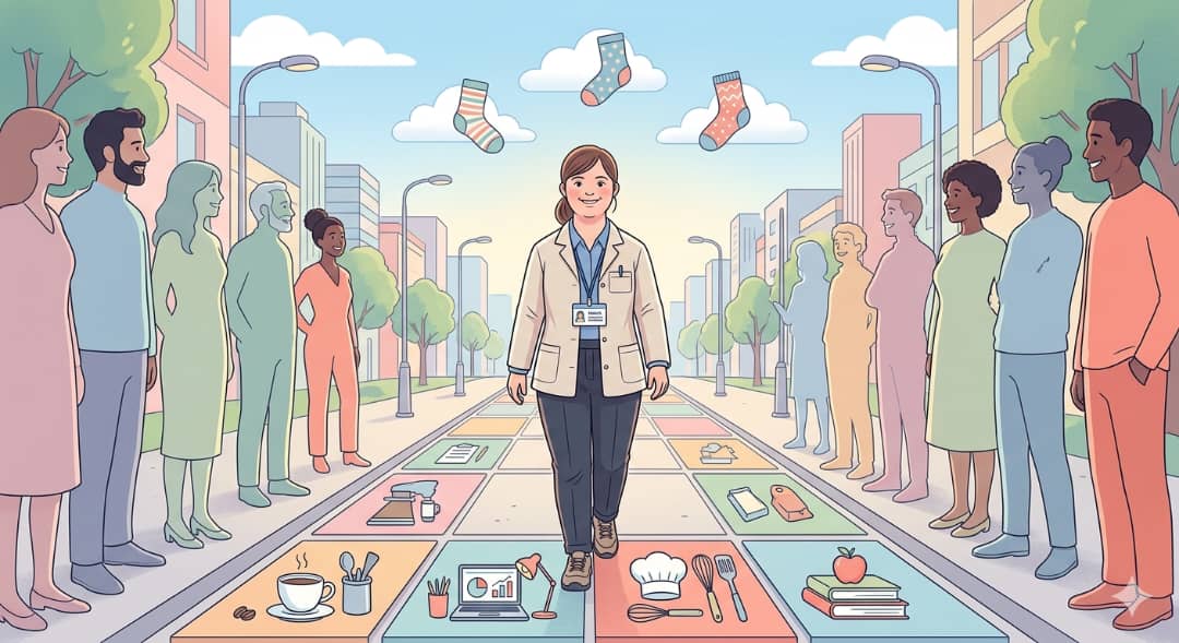 El día después de los calcetines disparejos