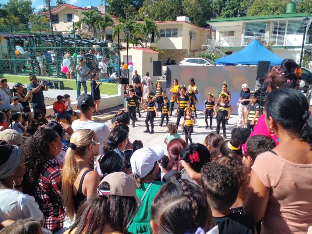 Acciones en el Parque Ho Chi Minh de Nuevo Vedado