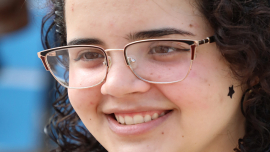 La joven tunera Laura Lizt Ramadán. (Reynaldo López Peña / Periódico 26)