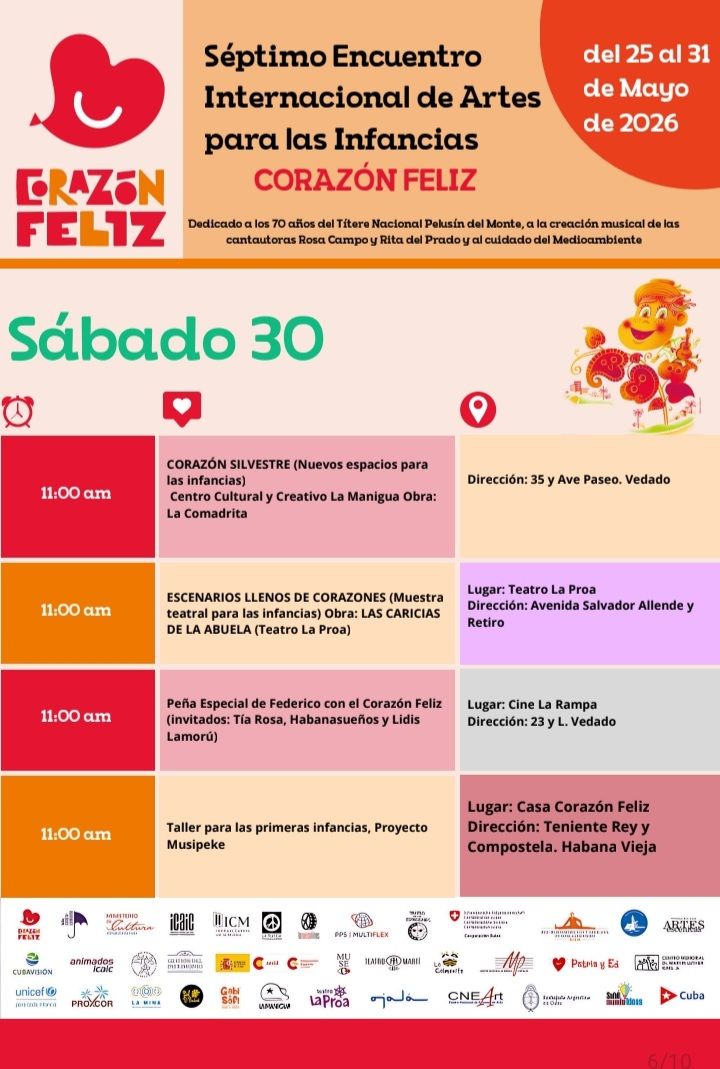 Encuentro de las Artes para las Infancias Corazón Feliz