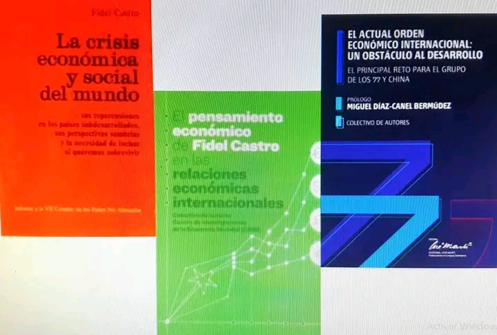 Fidel bajo la visión de memoria y futuro de los economistas